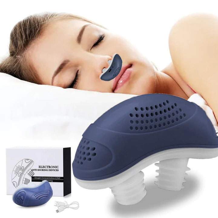 Luvikno | SleepAir Micro CPAP Søvnapné Enhet – Kompakt for Reiser & Anti-Snorking - CPAP Alternativ