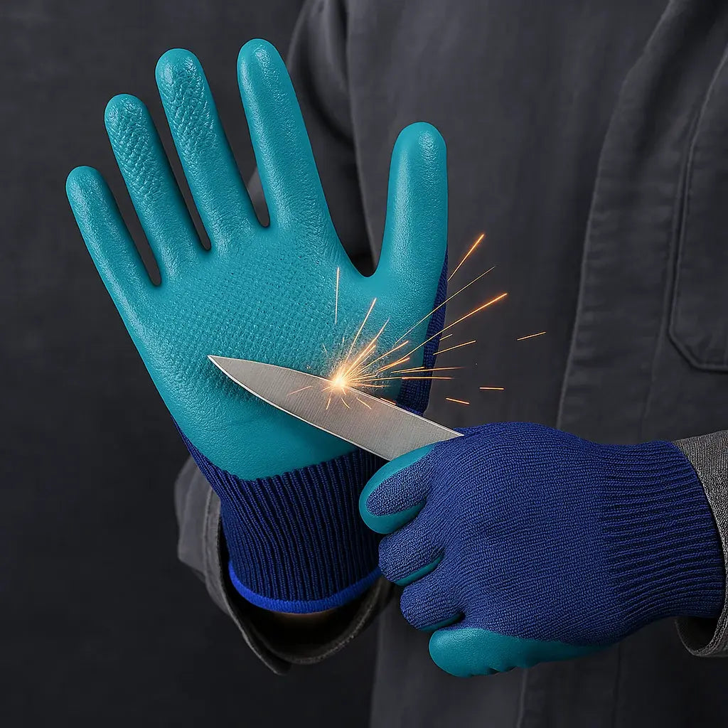 Tough Task Kutbestand Industrielt Arbeidshansker | Luvikno