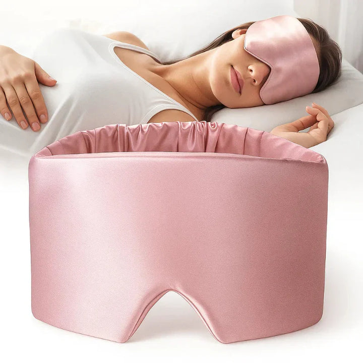 Luvikno | Luksus sovemaske laget av mulberry silke