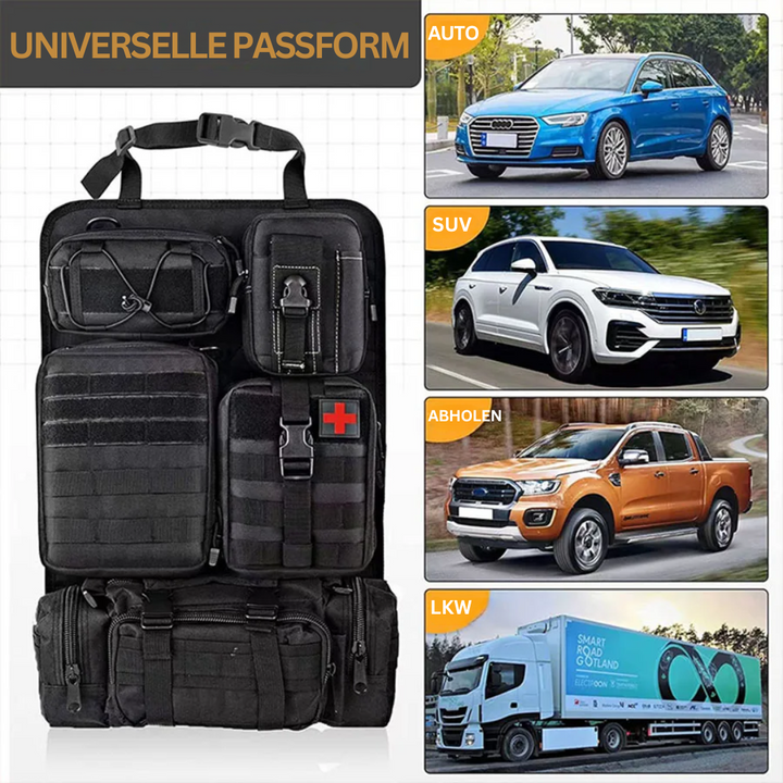 Luvikno | Multifunksjonell Hengende Bilorganisator - TactiGear