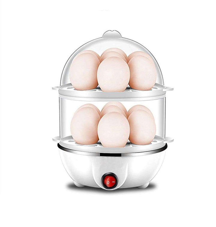 Automatisk Elektrisk Hurtig Eggkoker Dobbel Egg Kokt Eggkoker | Luvikno
