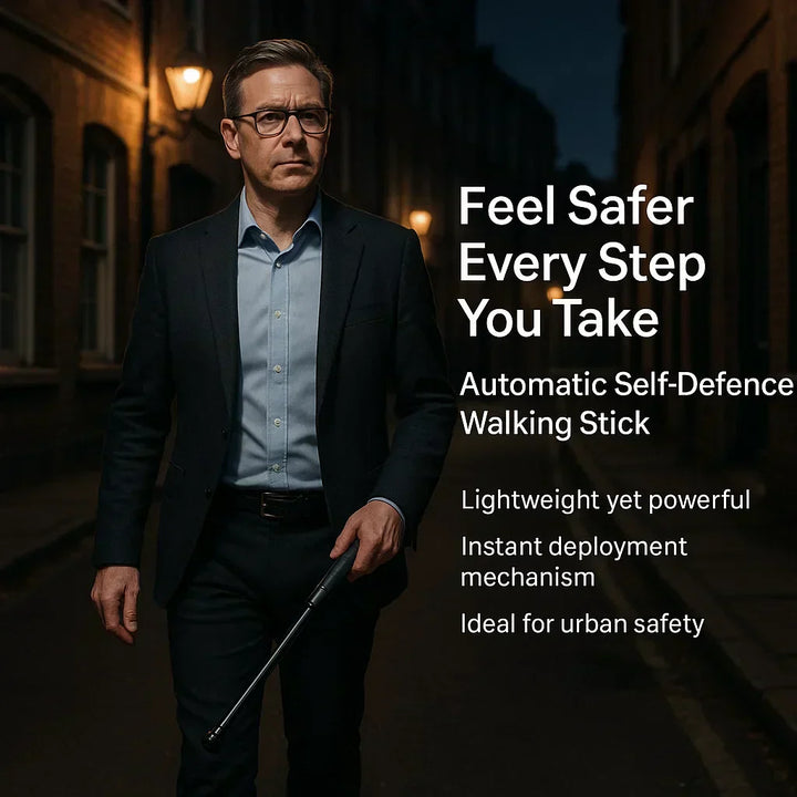 Robust Turstang Lett Gåstang med Antiskligrep | Luvikno