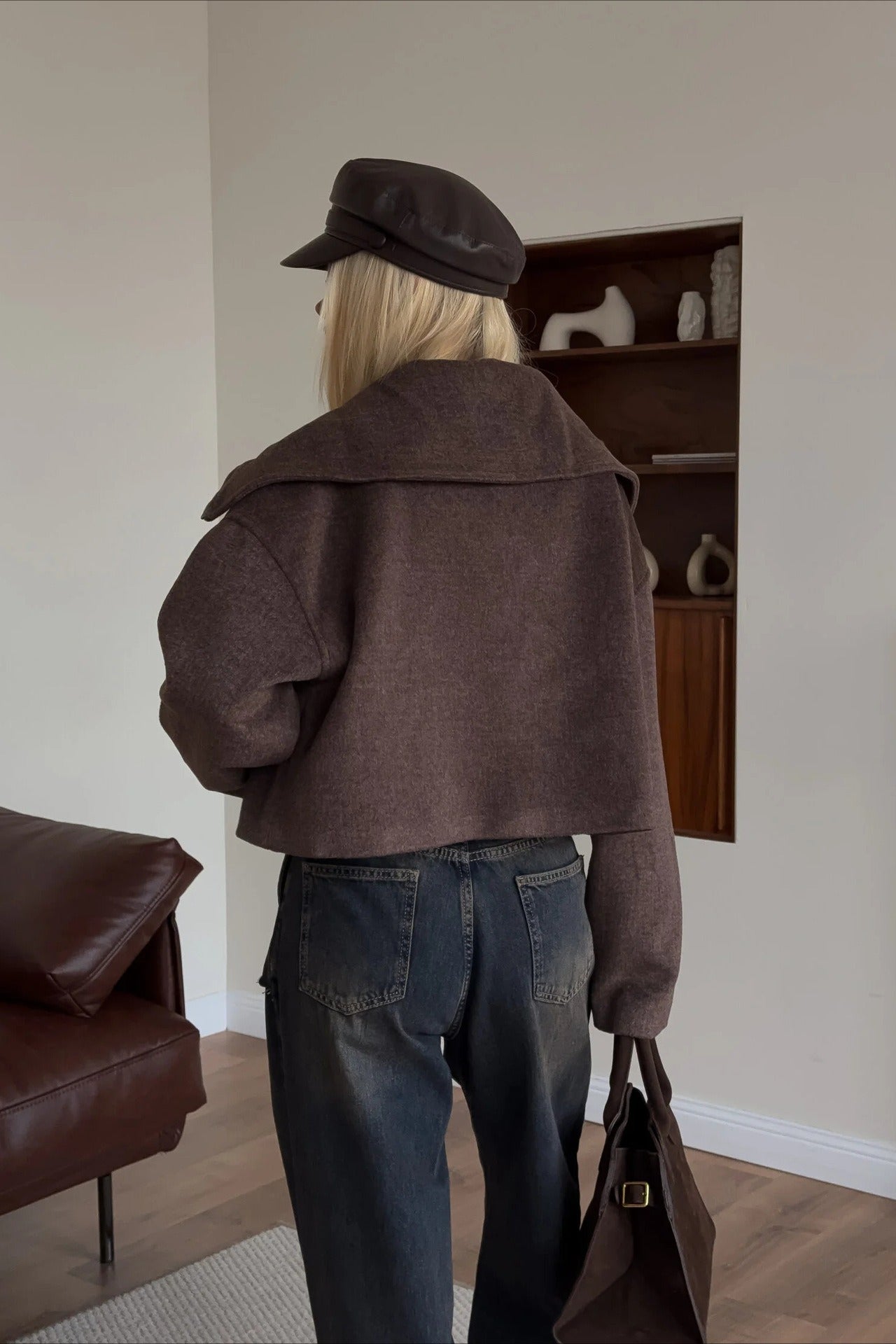 Luvik | Fit Käänteinen Vapaamuotoinen Takki