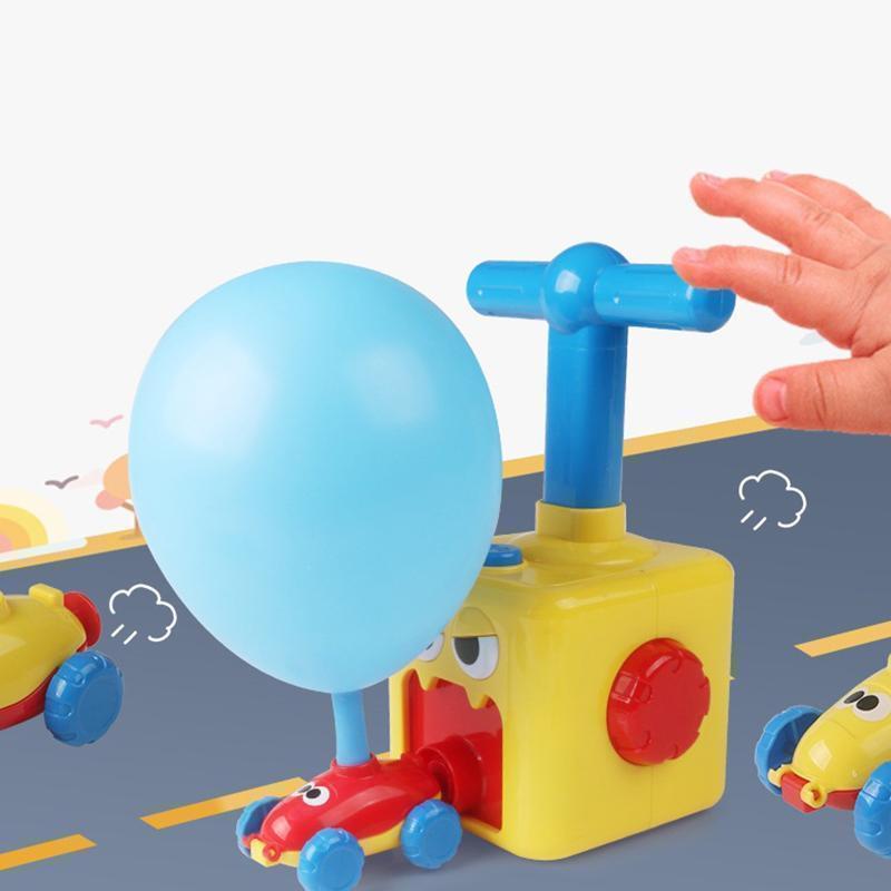 Lekebil med oppblåsbart ballong for barn | Luvikno