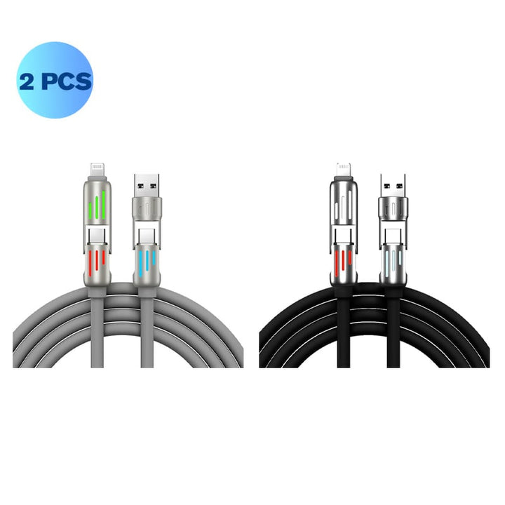 240W 4-i-1 USB C Kabel | Luvikno