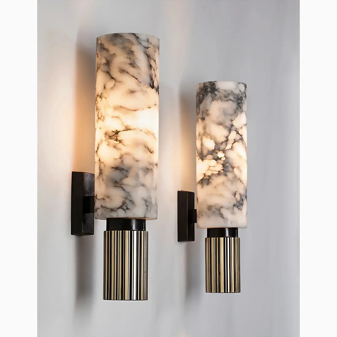 Luvikno | Stylish Marmor Vegglampe - For Luksuriøst og Atmosfærisk Interiør