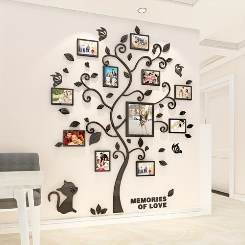MemoryTree - Unik 3D Foto Tre Veggdekorasjon Luvikno