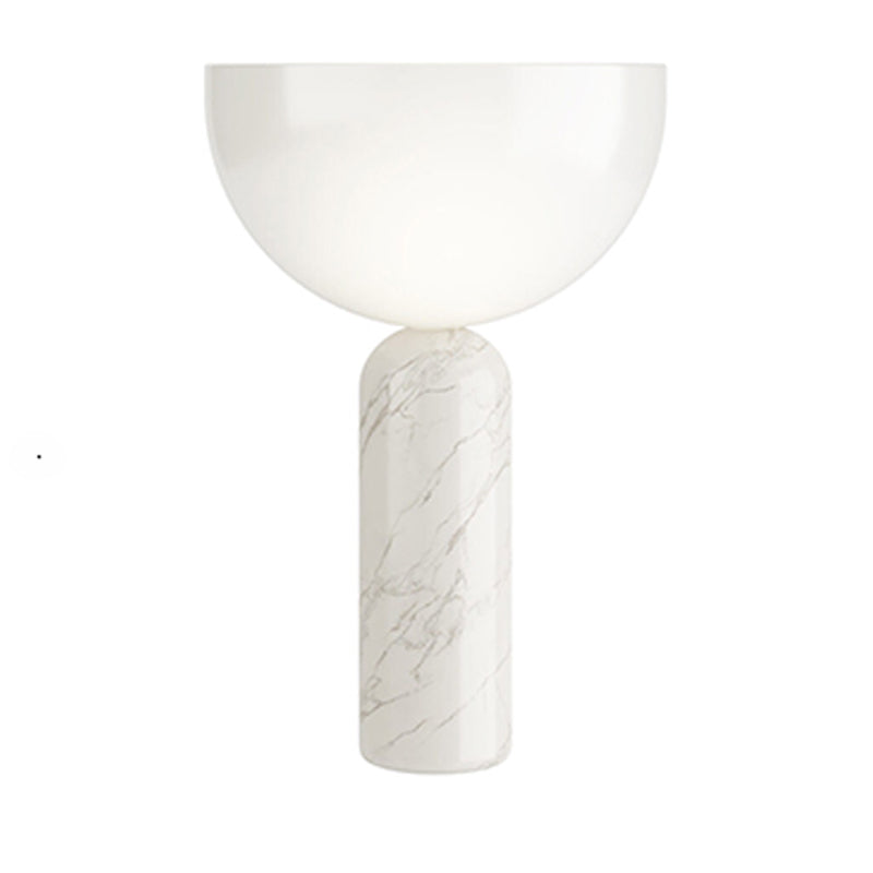 Luvikno | MarbleLuxe Lamp - Luksuriøs Marmor Bordlampe med Gyldne Akenter