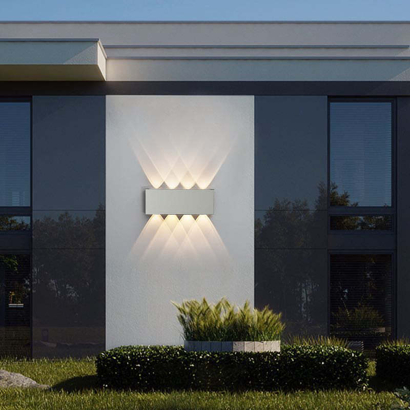Utendørs vanntett aluminiums LED vegglampe | Luvikno
