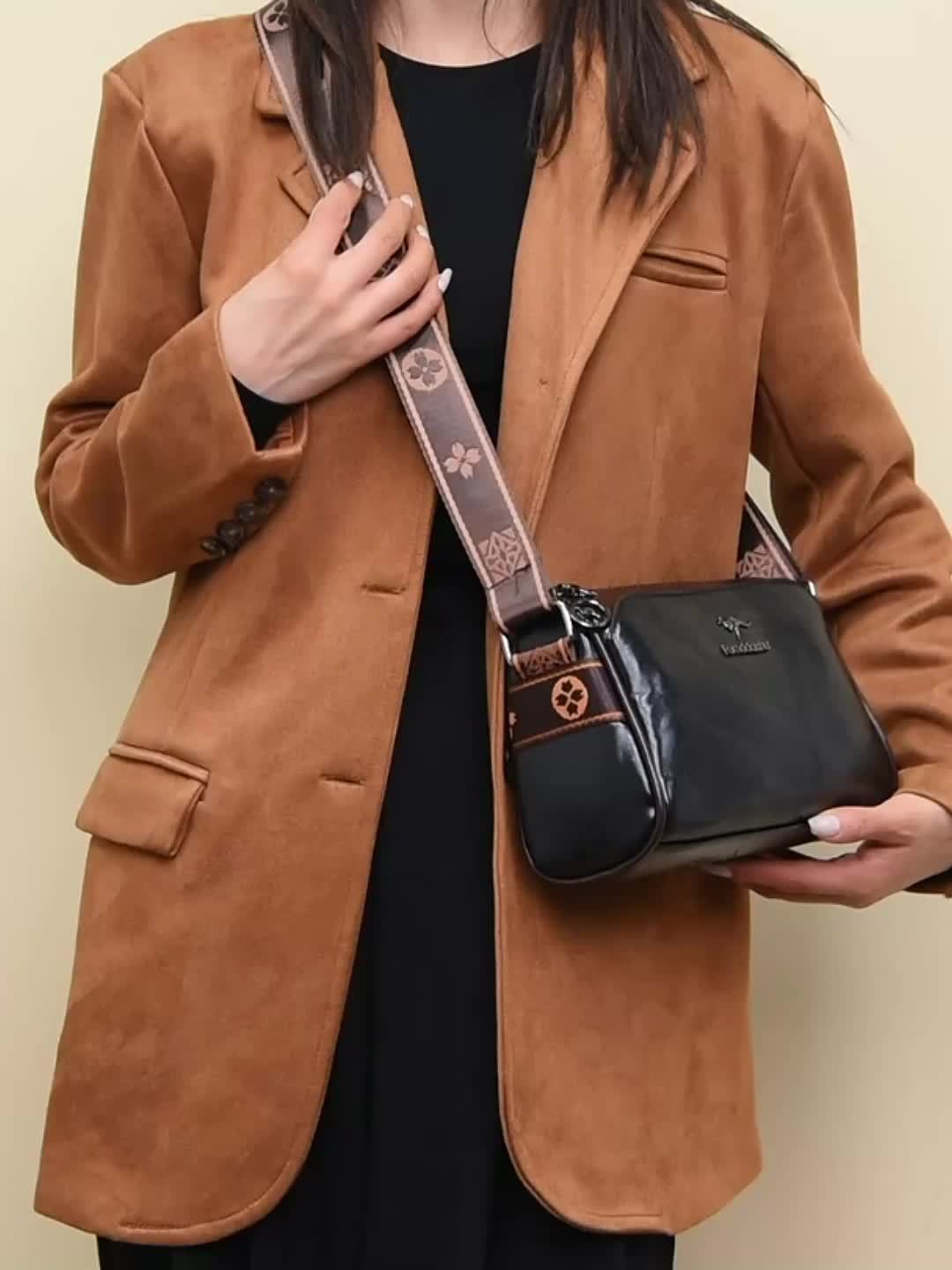 Luvik | Luksuriøs Crossbody Veske for stilige Kvinner