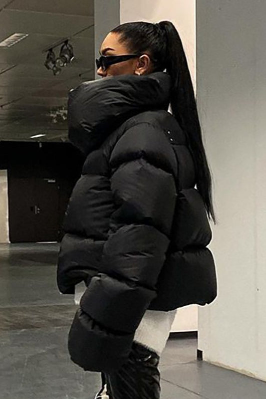 Luvik | Snapshot Halslenke Puffer-jakke