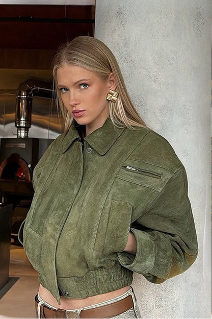 Luvik | Lyhyt moottoripyörätakki