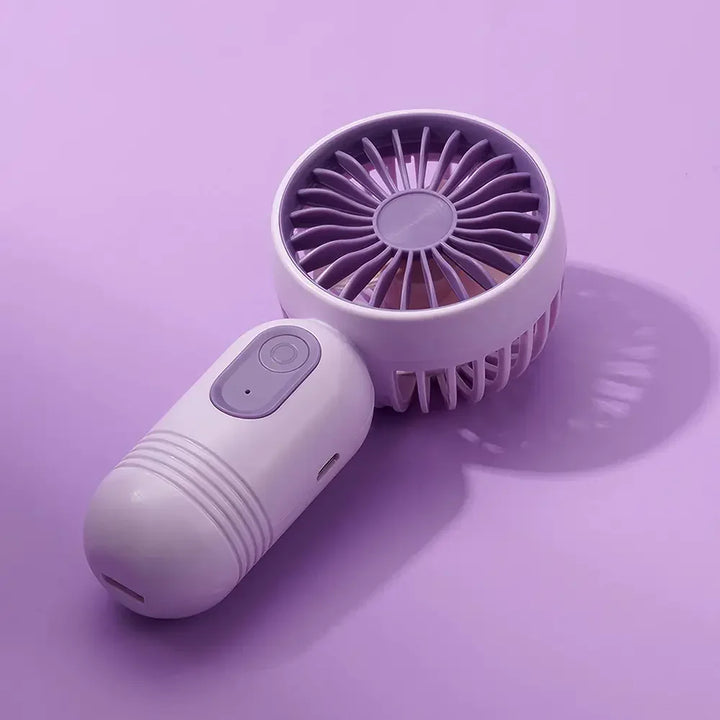 USB Oppladbar Mini Bærbar Vifte Med 3 Hastigheter | Luvikno