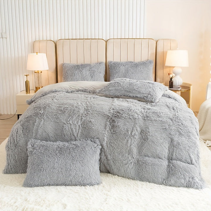 Luvikno | Ultra Soft Plush Duvet Cover Set with Zipper - Luksus & Komfort