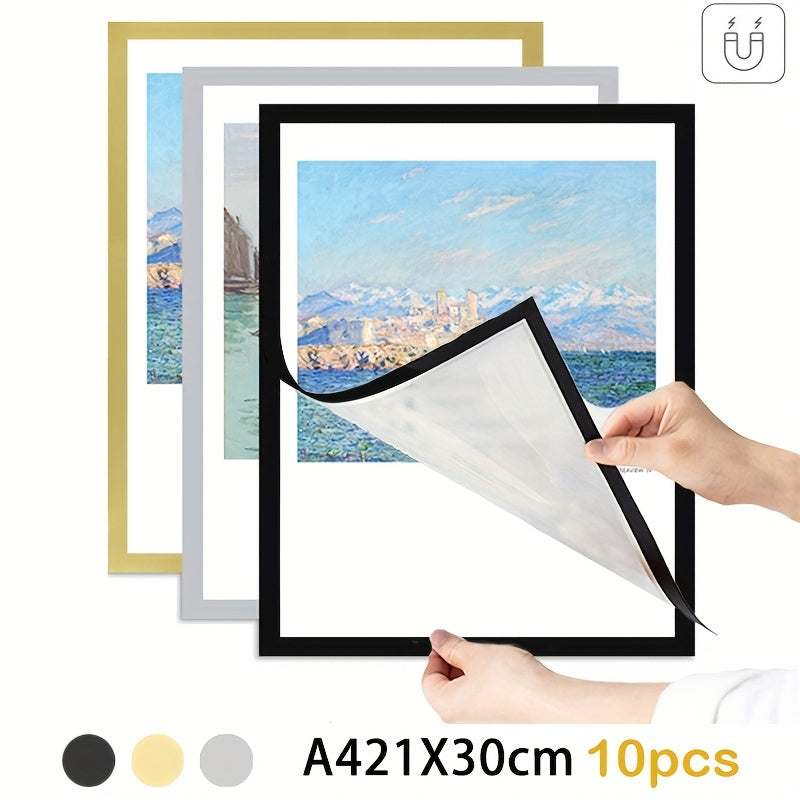 Magnetisk ramme – Elegant magnetisk fotoramme i A4 Luvikno