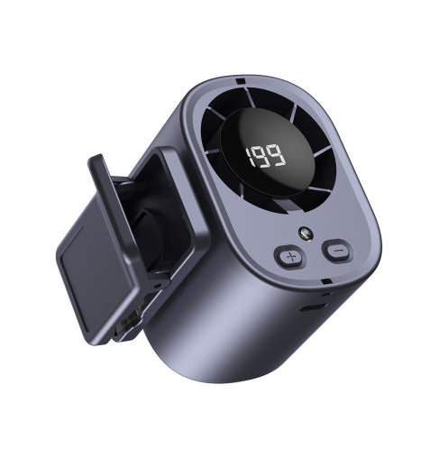 Mini vifte med ventilasjonsklemme for bil og skrivebord | Luvikno