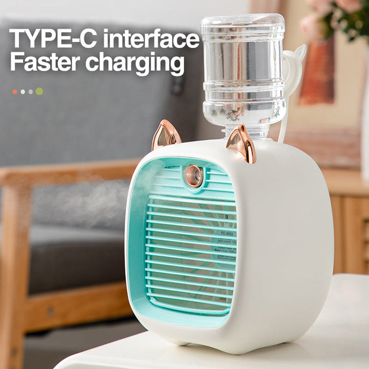SaintFusion - Bærbar klimaanlegg med USB-tilkobling | Luvikno