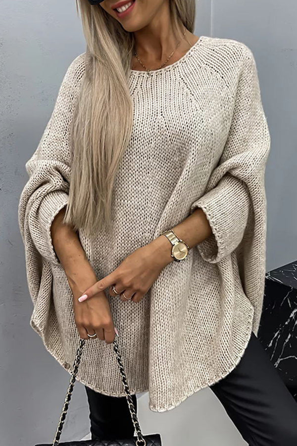 Luvik | Ra stripes poncho-top