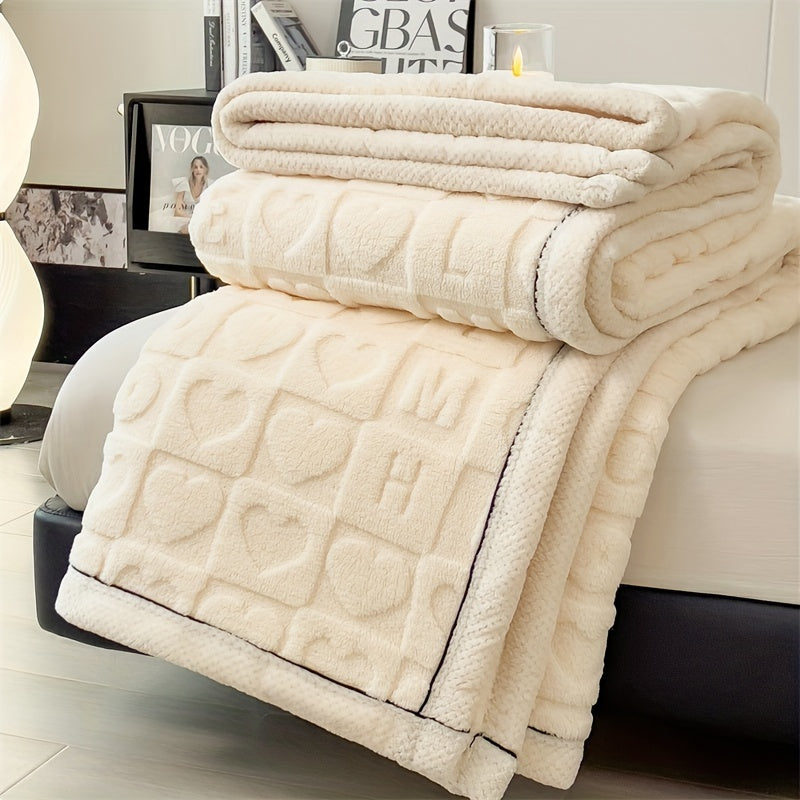 Luvikno | Stilfullt korallfleece-teppe for maksimal komfort