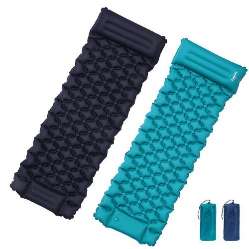 Sovematte camping matte fotpumpe | Luvikno