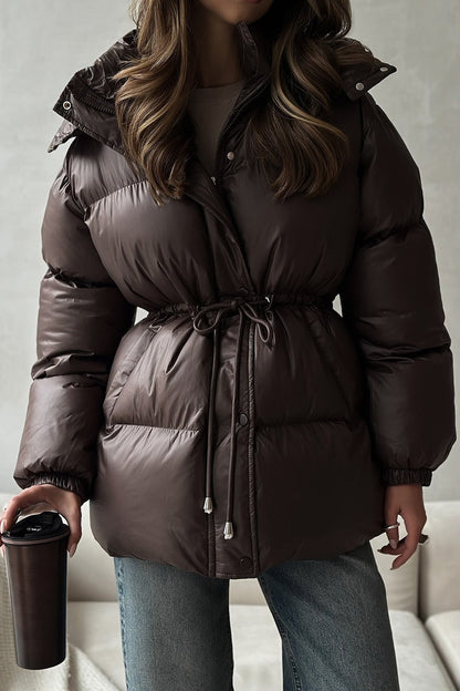 Luvik | Huppu takki, jossa on naru