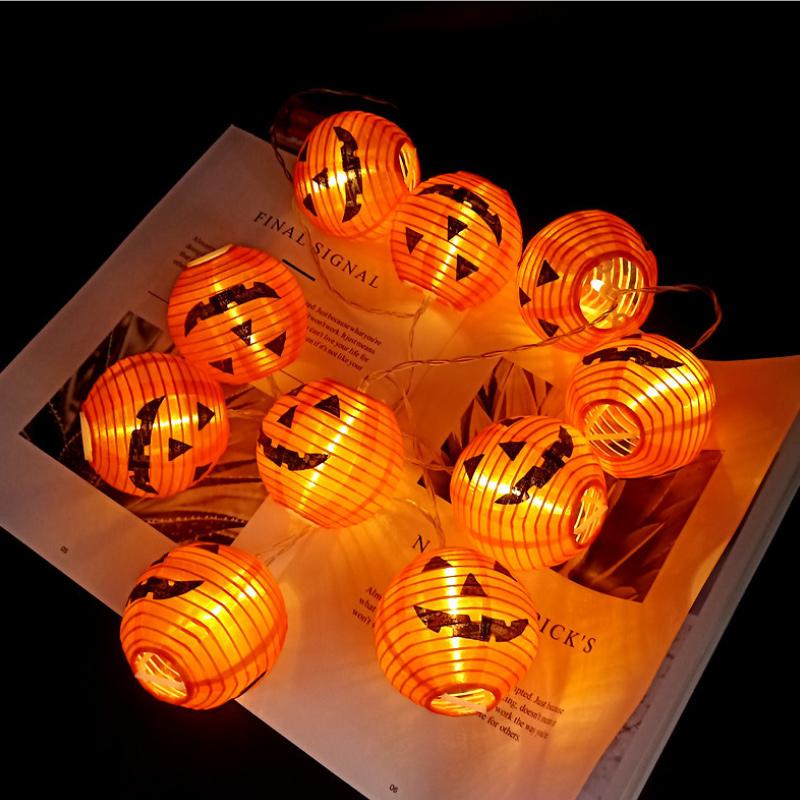 Luvikno | PumpkinBlaze Lyskjeder — Forvandle Halloween-kvelden din til et magisk hav av lys som fanger alles blikk!