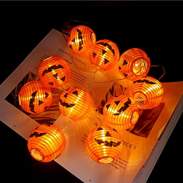 Luvikno | PumpkinBlaze Lyskjeder — Forvandle Halloween-kvelden din til et magisk hav av lys som fanger alles blikk!