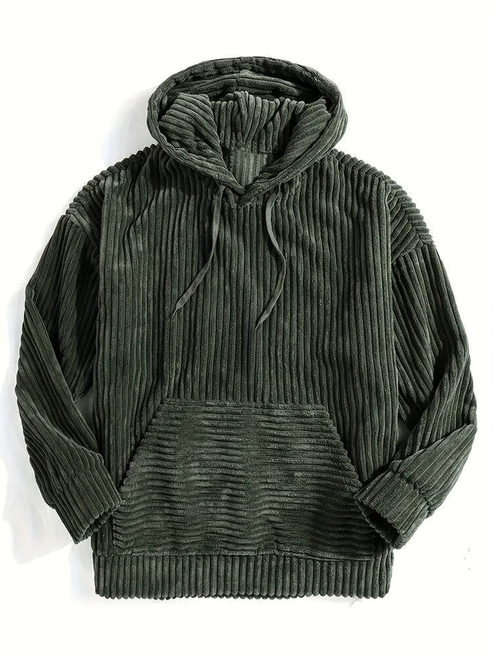Luvik | Cordfløyel Komfort Hettegenser Sweatshirt