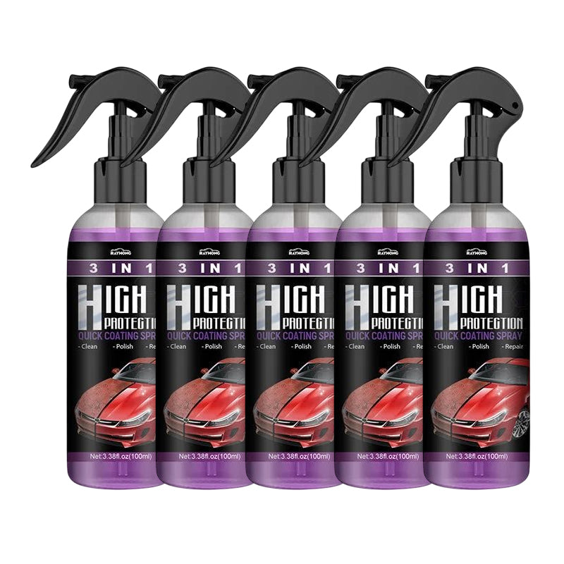 3 i 1 Høybeskyttende Bil Spray | Luvikno