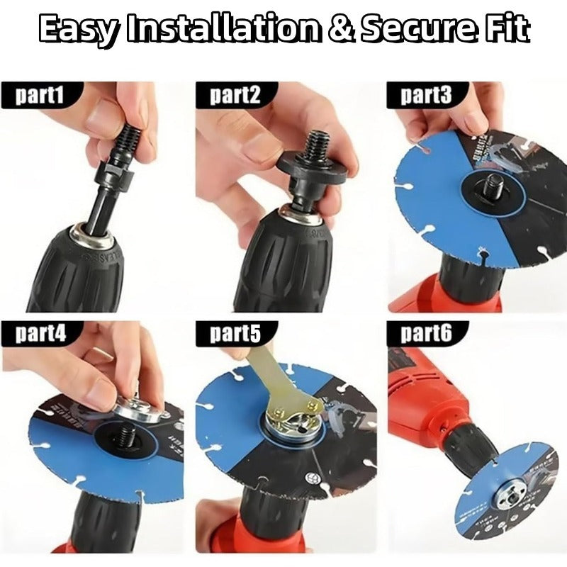 Drill Til Grinder Adapter Kit Luvikno