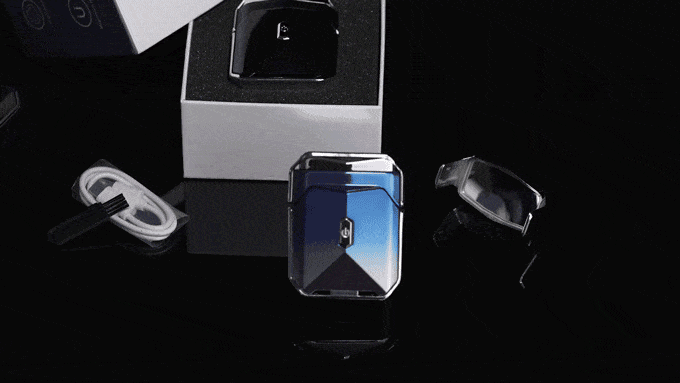 Luvikno | LuxRazor Elite Travel Charger | Kompakt magnetisk design for enkel barbering på farten