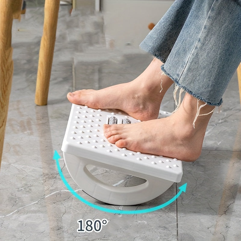 Ergonomisk fotstøtte med vippbar overflate – Sklisikker og klar til bruk | Luvikno