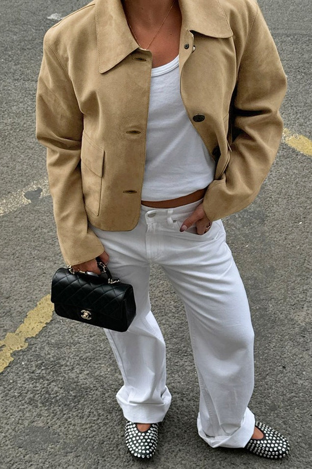 Luvik | Ruskea Nahkajakku