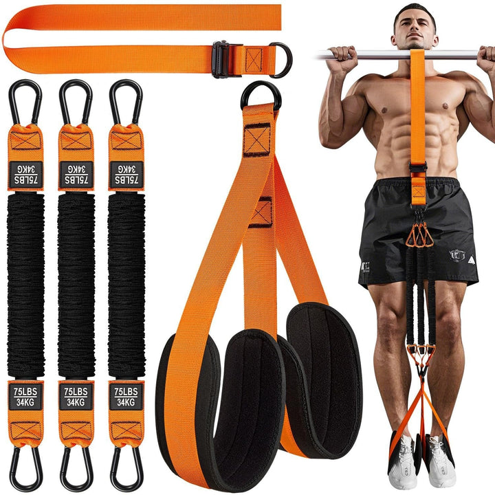 Pull-up assistanseband med dobbelt fot system | Luvikno