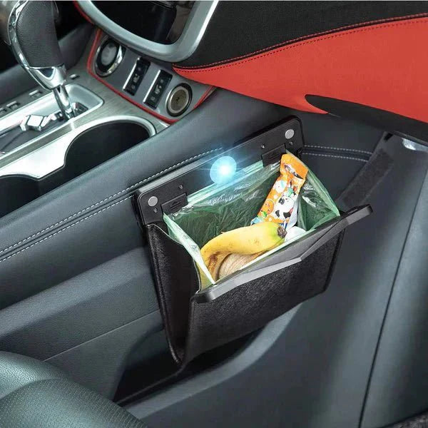 Luvikno | LuxeBin - Innovative søppelbøtte - Hold bilen din ren!