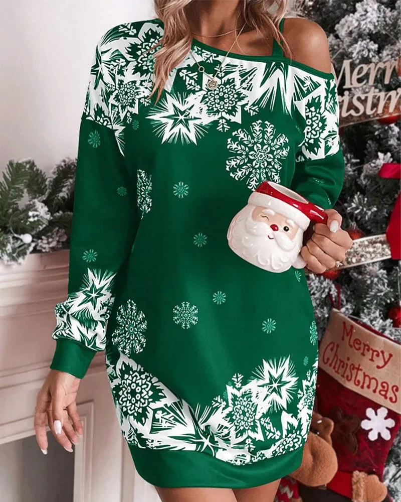 Luvik | Vinosa Olkapää Joulumekko