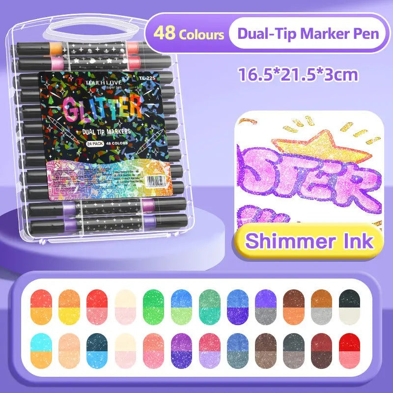 LumiSketch – La dine kunst skinne med en vakker metallisk glans Luvikno