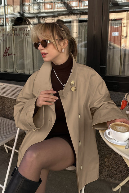 Luvik | Valkoinen Trench Coat