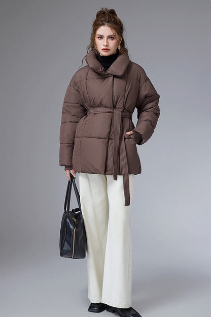 Luvik | Vapaa-ajan Lyhyt Puuvillapufferitakki