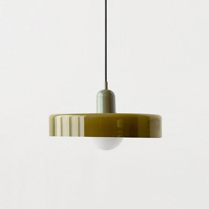 Farget glasspendellampe - BauLume | Luvikno