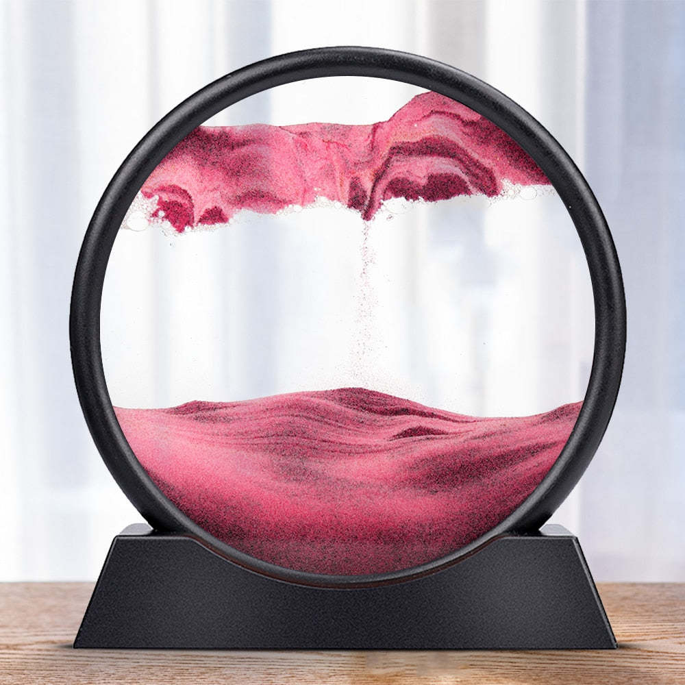 Landskap 3D Fra Dype Havtimeglass | luvikno