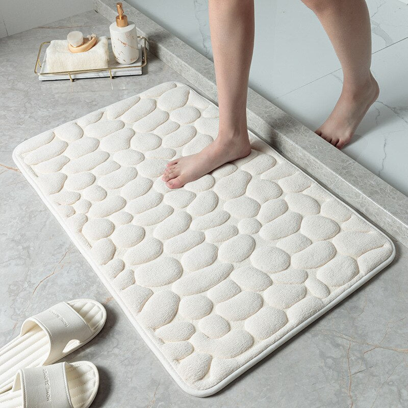 Absorberende 3D Badematte | Luvikno
