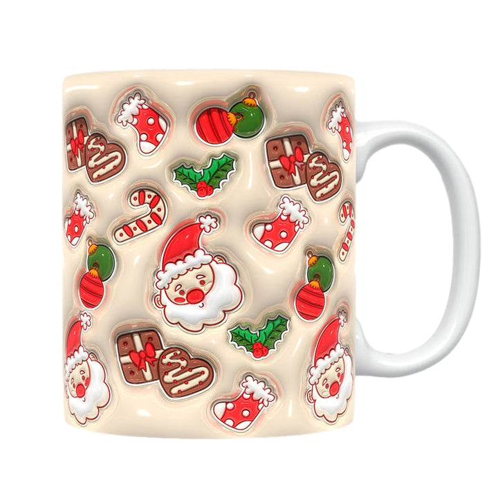 3D julesinflated krusomslag | Luvikno