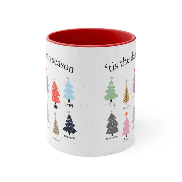 Tis The Damn Season Christmas Mug - Musikkalbum som julekler | Luvikno