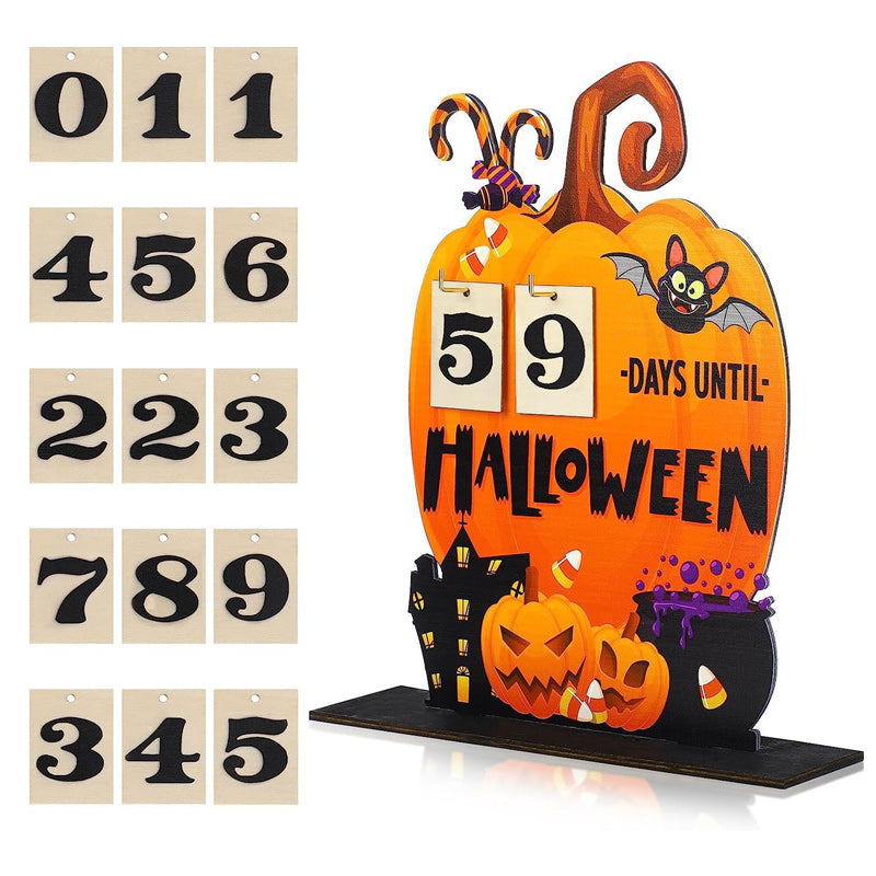 Wood Halloween Advent Calendar | luvikno