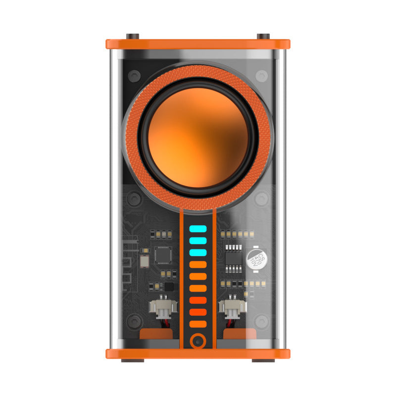 Transparent trådløs Mecha Bluetooth-høyttaler | Luvikno