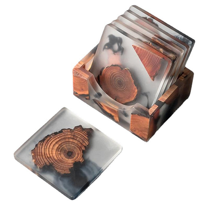 Harz Pine Drink Coaster | Luvikno