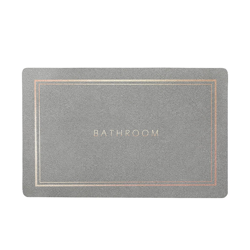 Minimalist Super Absorbent Quick Drying Bath Mat | Luvikno