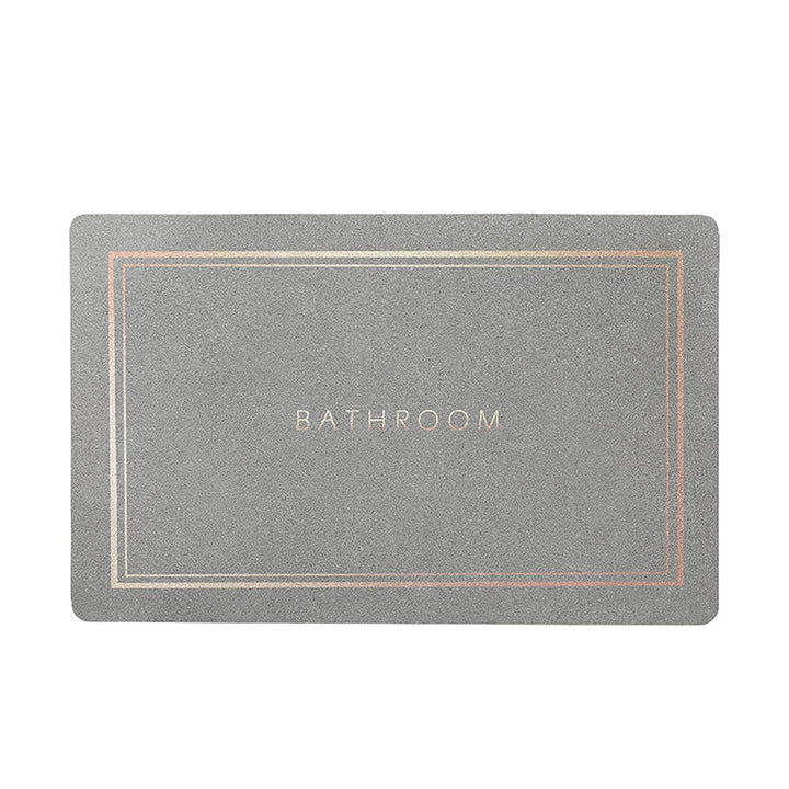 Minimalist Super Absorbent Quick Drying Bath Mat | Luvikno