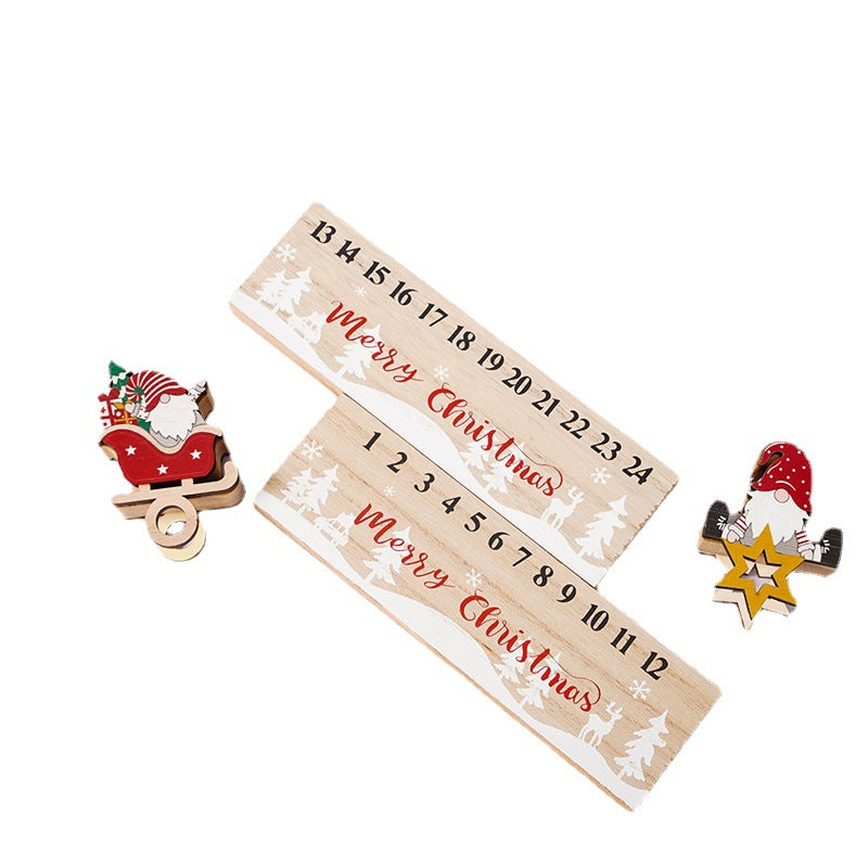 God jul Tre Mobil Santa Claus Kalender Ornament | Luvikno